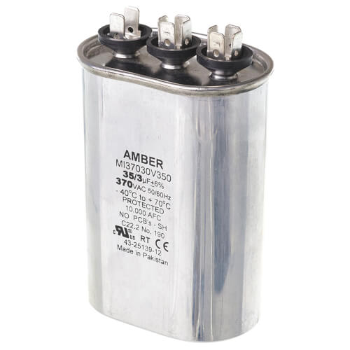 Main product image of Capacitor - 35/3/370 Dual Oval, 43-25139-12