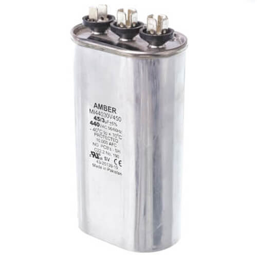 Main product image of Capacitor - 45/3/440 Dual Oval, 43-25139-19