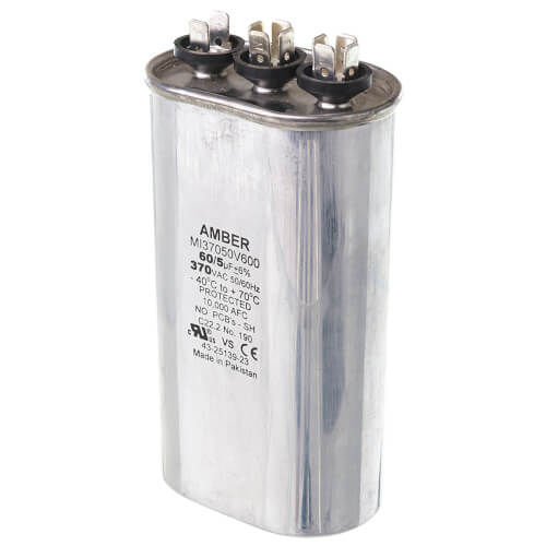 Main product image of Capacitor - 60/5/370 Dual Oval, 43-25139-23