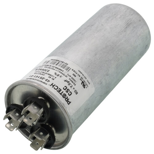 Main product image of Capacitor - 80/7.5/370  Dual Round, 43-25141-01