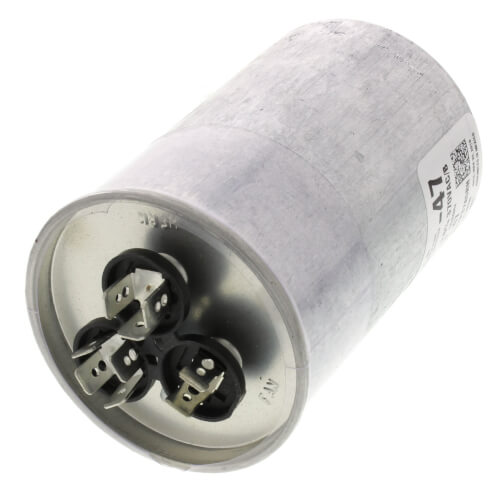 Main product image of 70/10 MFD Dual Round Capacitor (370V), 43-26271-47