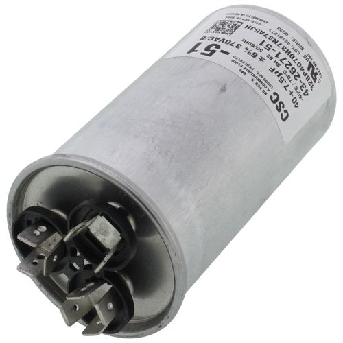 Main product image of 40/7.5 MFD Dual Run Capacitor (370V), 43-26271-51