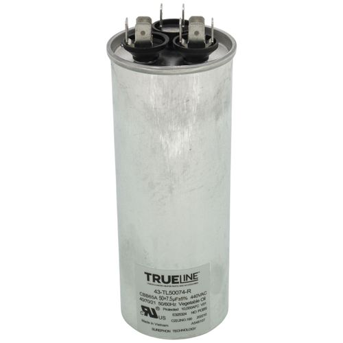 Main product image of Capacitor - 50/7.5/440 Dual Round, 43-TL50074-R