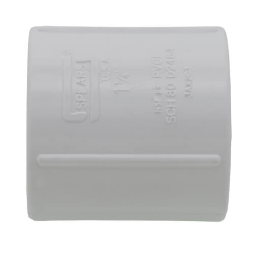 Main product image of 1-1/4" PVC Sch. 40 Coupling (FIPT)