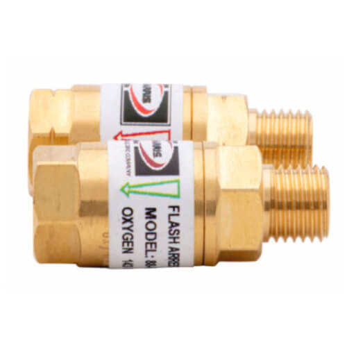Main product image of Model 88-5 FBTA Torch-Type Flashback Arrestor (R&L) for use with Oxygen & Fuel Gas (Pair)