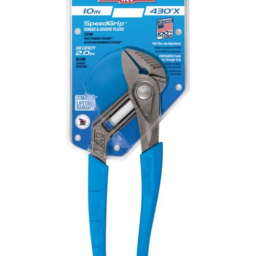 Main product image of 10" SpeedGrip Straight Jaw Tongue and Groove Pliers