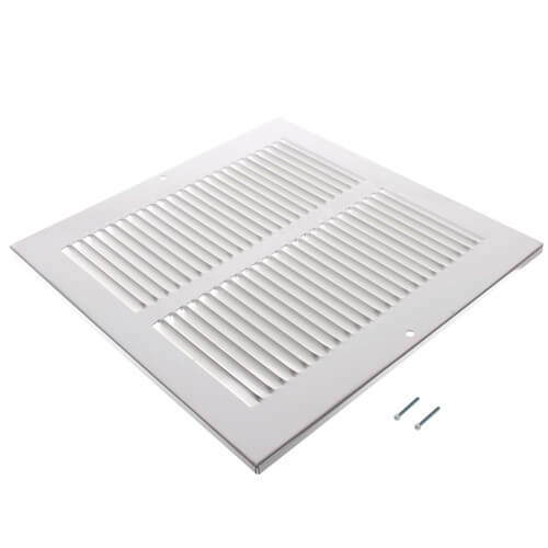 Main product image of 8" x 8" (Wall Opening Size) White Return Air Grille (650 Series)