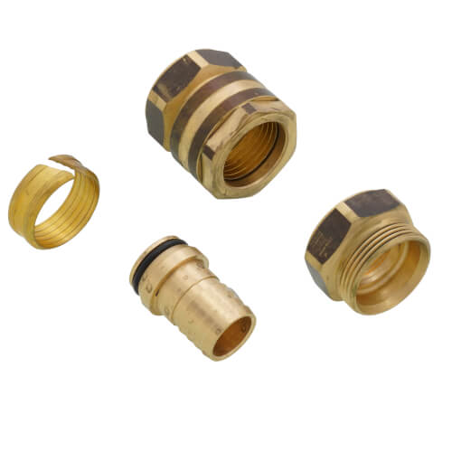 Main product image of 3/4" PEX to EK20 Loop Fitting Assembly, Includes Adapter (Bag of 10)