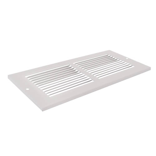 Main product image of 10" x 4" (Wall Opening Size) White Return Air Grille (650 Series)
