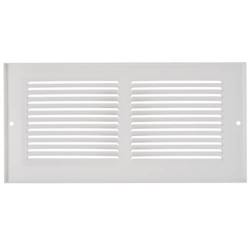 Main product image of 10" x 4" (Wall Opening Size) White Return Air Grille (650 Series)