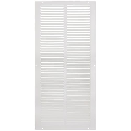 Main product image of 10" x 24" (Wall Opening Size) White Return Air Grille (650 Series)