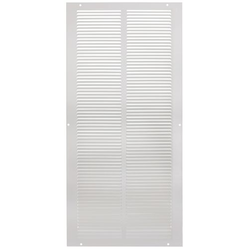Main product image of 10" x 24" (Wall Opening Size) White Return Air Grille (650 Series)