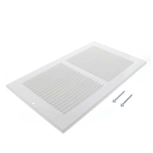 Main product image of 12" x 6" (Wall Opening Size) White Return Air Grille (650 Series)