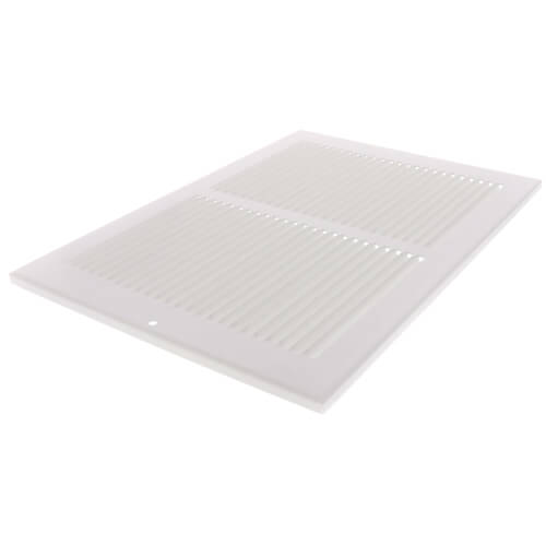 Main product image of 12" x 8" (Wall Opening Size) White Return Air Grille (650 Series)