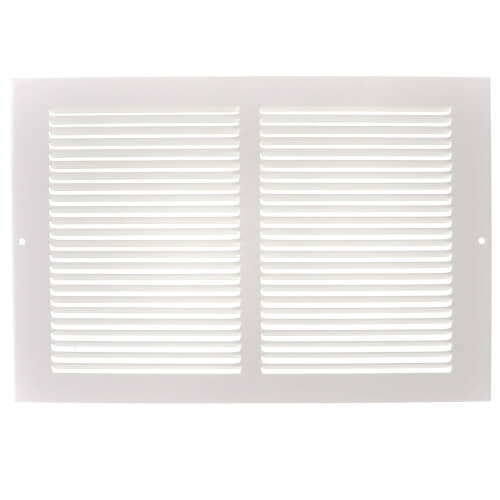 Main product image of 12" x 8" (Wall Opening Size) White Return Air Grille (650 Series)