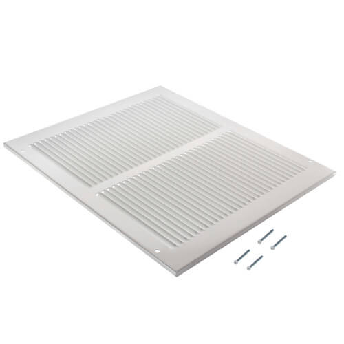 Main product image of 12" x 10" (Wall Opening Size) White Return Air Grille (650 Series)