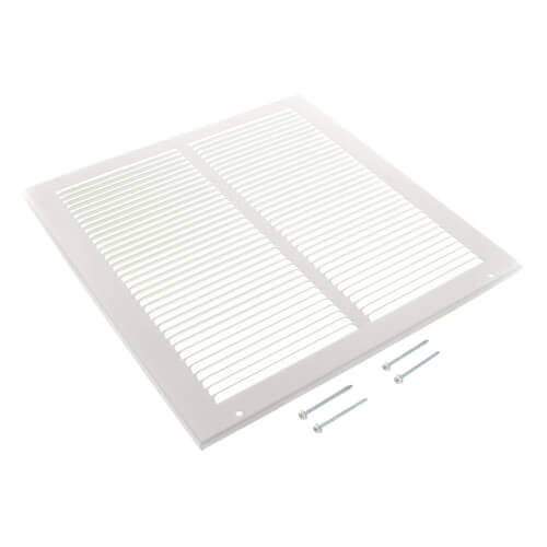 Main product image of 12" x 12" (Wall Opening Size) White Return Air Grille (650 Series)