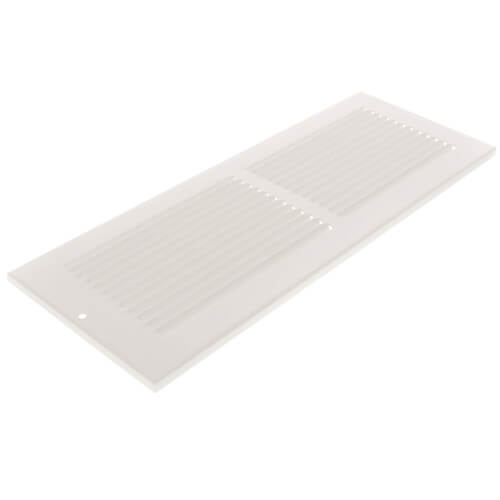 Main product image of 14" x 4" (Wall Opening Size) White Return Air Grille (650 Series)