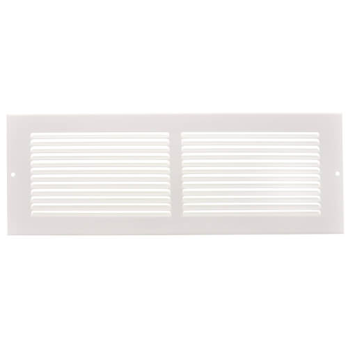 Main product image of 14" x 4" (Wall Opening Size) White Return Air Grille (650 Series)