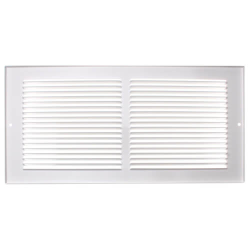 Main product image of 14" x 6" (Wall Opening Size) White Return Air Grille (650 Series)