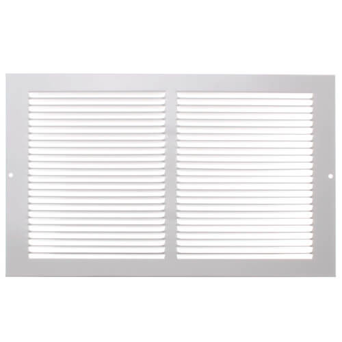Main product image of 14" x 8" (Wall Opening Size) White Return Air Grille (650 Series)