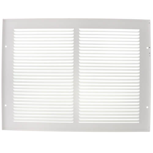Main product image of 14" x 10" (Wall Opening Size) White Return Air Grille (650 Series)
