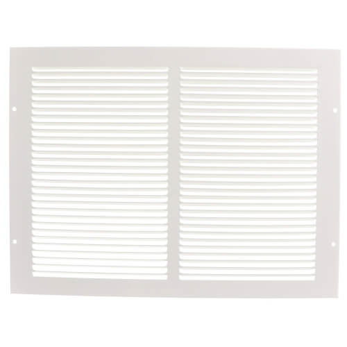 Main product image of 14" x 10" (Wall Opening Size) White Return Air Grille (650 Series)
