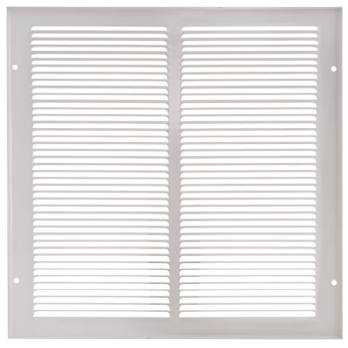Main product image of 14" x 14" (Wall Opening Size) White Return Air Grille (650 Series)