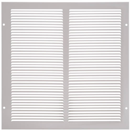 Main product image of 14" x 14" (Wall Opening Size) White Return Air Grille (650 Series)