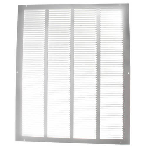 Main product image of 14" x 30" (Wall Opening Size) White Return Air Grille (650 Series)
