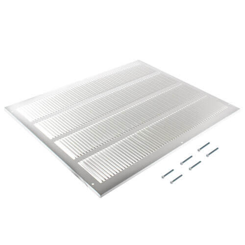 Main product image of 14" x 30" (Wall Opening Size) White Return Air Grille (650 Series)