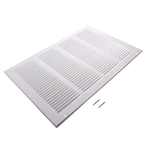Main product image of 16" x 10" (Wall Opening Size) White Return Air Grille (650 Series)