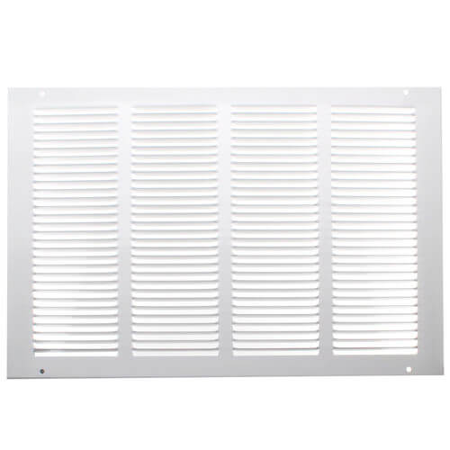 16" x 12" (Wall Opening Size) White Return Air Grille (650 Series)