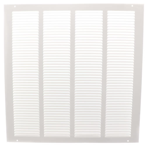 Main product image of 16" x 16" (Wall Opening Size) White Return Air Grille (650 Series)