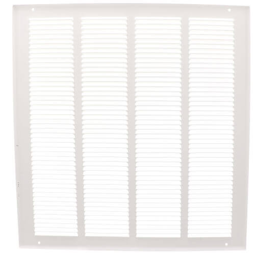Main product image of 18" x 18" (Wall Opening Size) White Return Air Grille (650 Series)