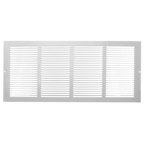 Main product image of 20" x 8" (Wall Opening Size) White Return Air Grille (650 Series)