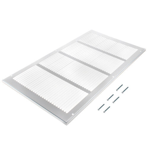 Main product image of 20" x 10" (Wall Opening Size) White Return Air Grille (650 Series)