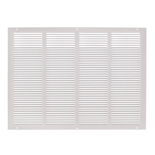 20" x 14" (Wall Opening Size) White Return Air Grille (650 Series)