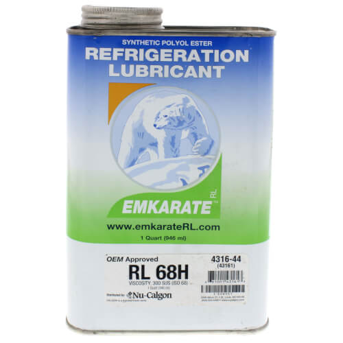 Main product image of Emkarate RL68H Refrigeration Oil, 1 Qt.