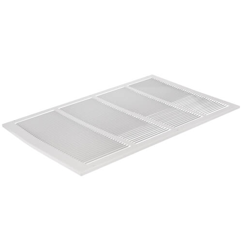 Main product image of 24" x 14" (Wall Opening Size) White Return Air Grille (650 Series)