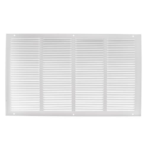 Main product image of 24" x 14" (Wall Opening Size) White Return Air Grille (650 Series)