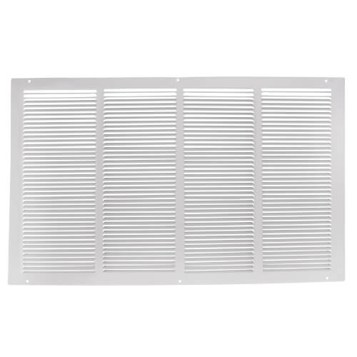 Main product image of 24" x 14" (Wall Opening Size) White Return Air Grille (650 Series)