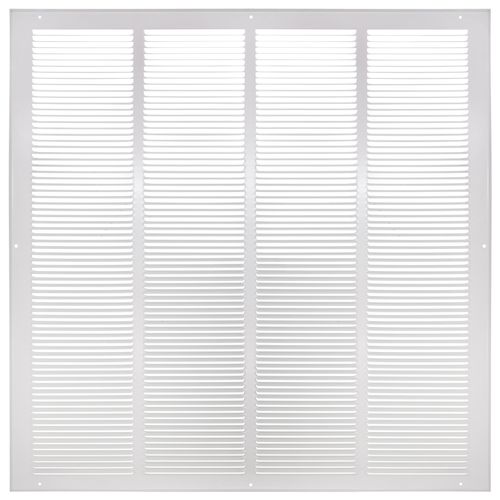 Main product image of 24" x 24" (Wall Opening Size) White Return Air Grille (650 Series)