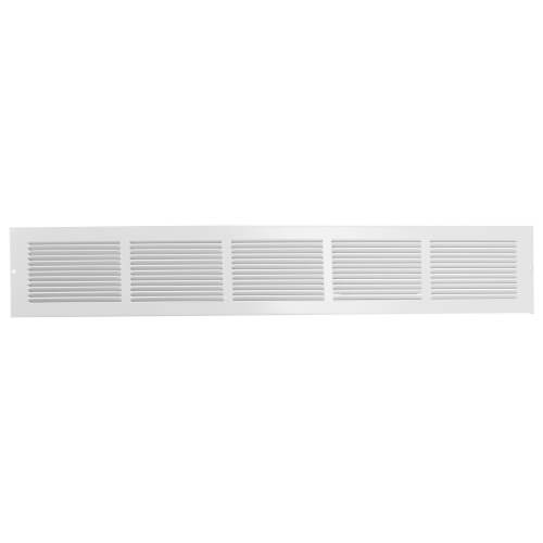 Main product image of 30" x 4" (Wall Opening Size) White Return Air Grille (650 Series)