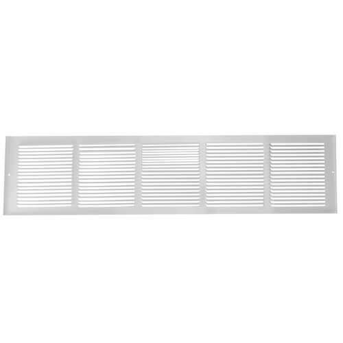 43177 Hart & Cooley 43177 30" x 6" (Wall Opening Size) White Return