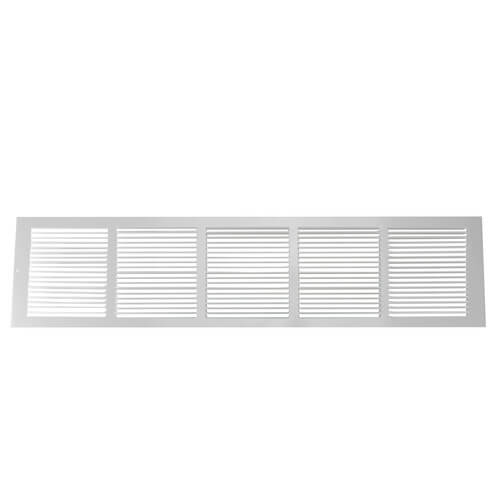 43177 Hart & Cooley 43177 30" x 6" (Wall Opening Size) White Return