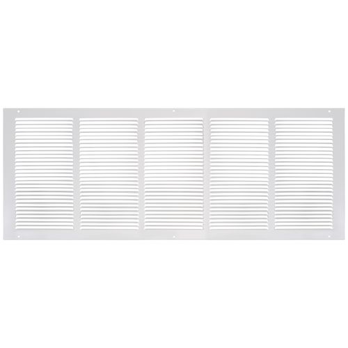 Main product image of 30" x 10" (Wall Opening Size) White Return Air Grille (650 Series)