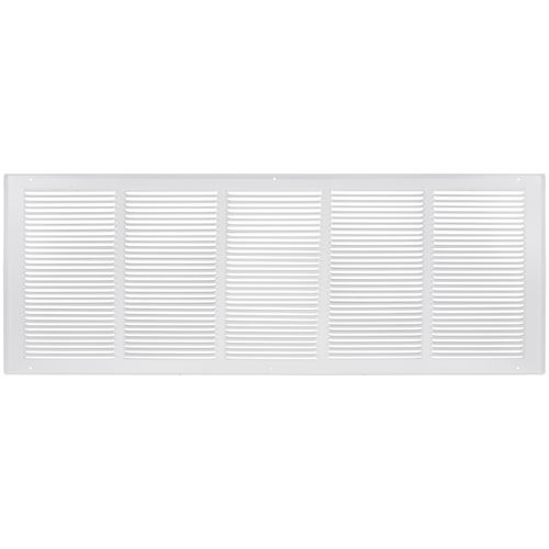 Main product image of 30" x 10" (Wall Opening Size) White Return Air Grille (650 Series)