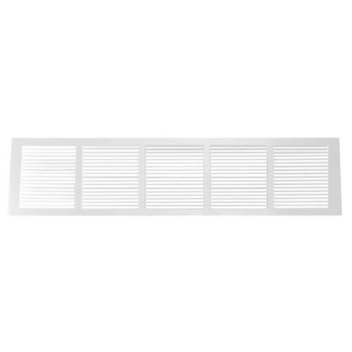 Main product image of 30" x 14" (Wall Opening Size) White Return Air Grille (650 Series)
