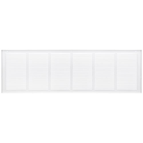 Main product image of 36" x 10" (Wall Opening Size) White Return Air Grille (650 Series)
